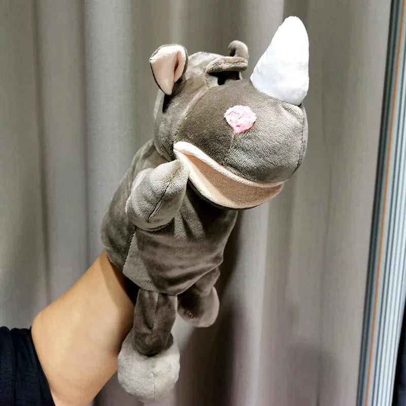 Plush hand puppet