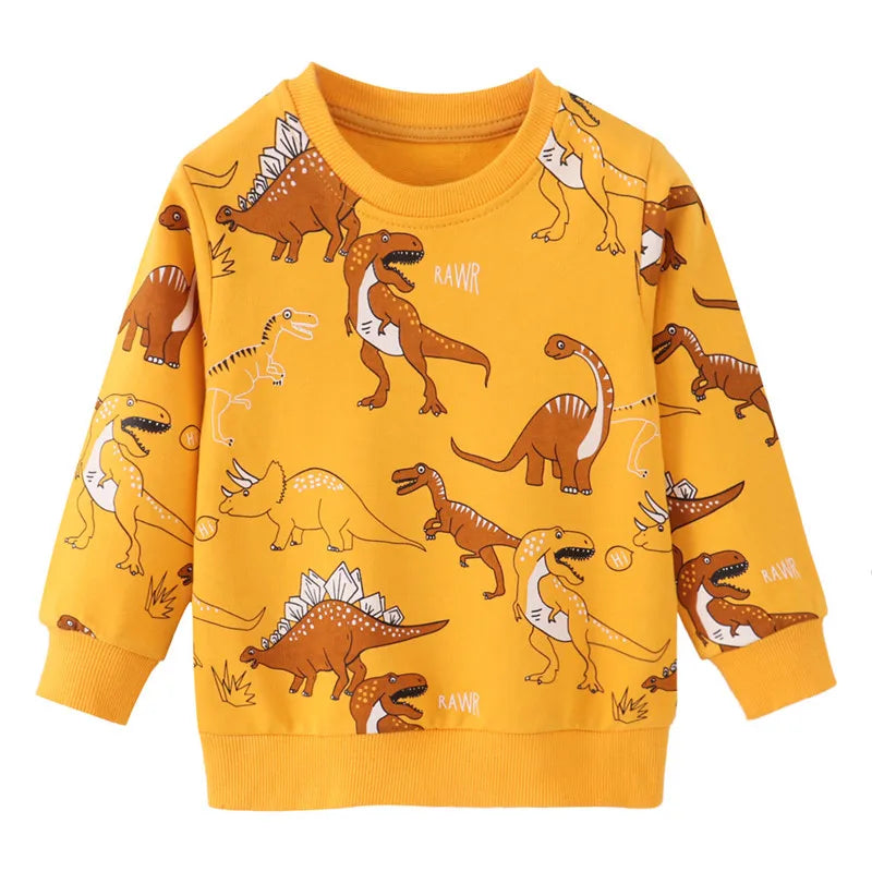 Dinosaur Cotton Sweatshirts