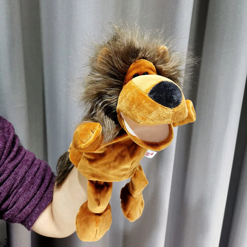 Plush hand puppet