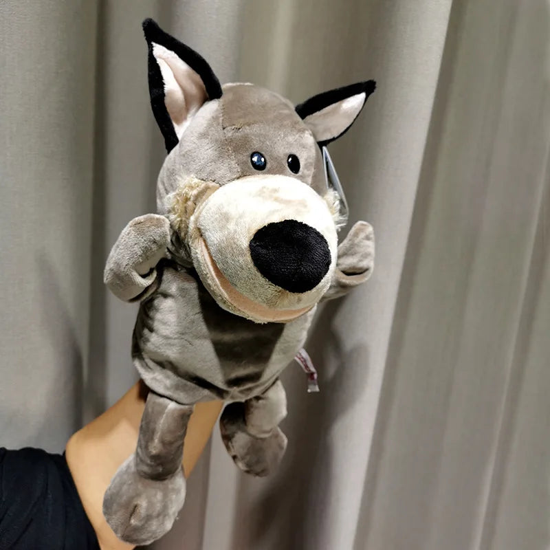 Plush hand puppet