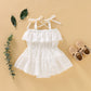 White Romper Jumpsuit Summer Outfits Babies