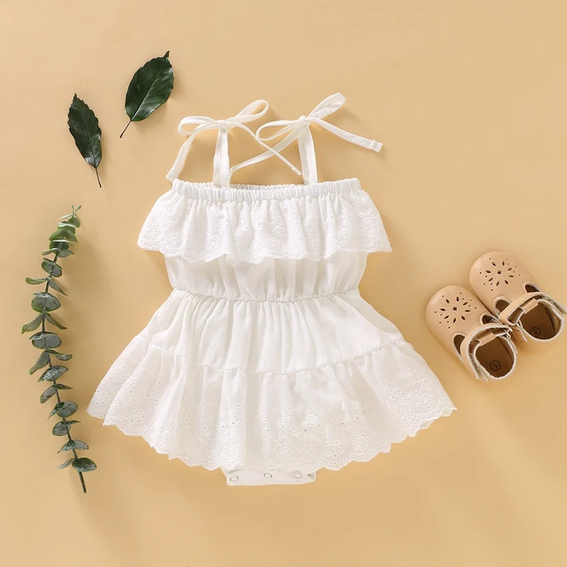 White Romper Jumpsuit Summer Outfits Babies