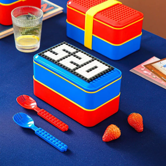 Fun Sealed Bento Box Set Building Blocks