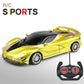 LED remote control car