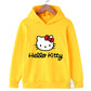 Sweat à capuche Kawaii Hello Kitty