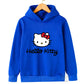 Sweat à capuche Kawaii Hello Kitty