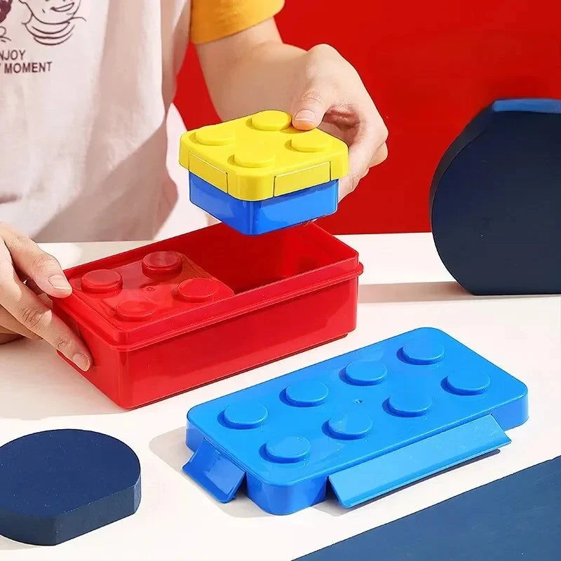 DIY Building Blocks Lunch Box