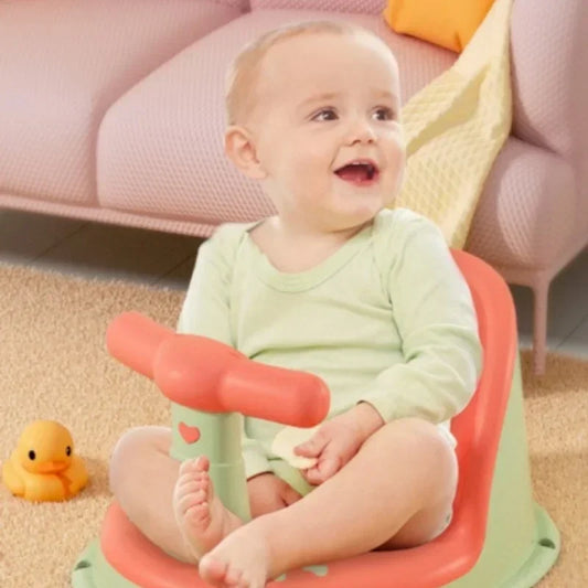 Non-slip baby bath seat