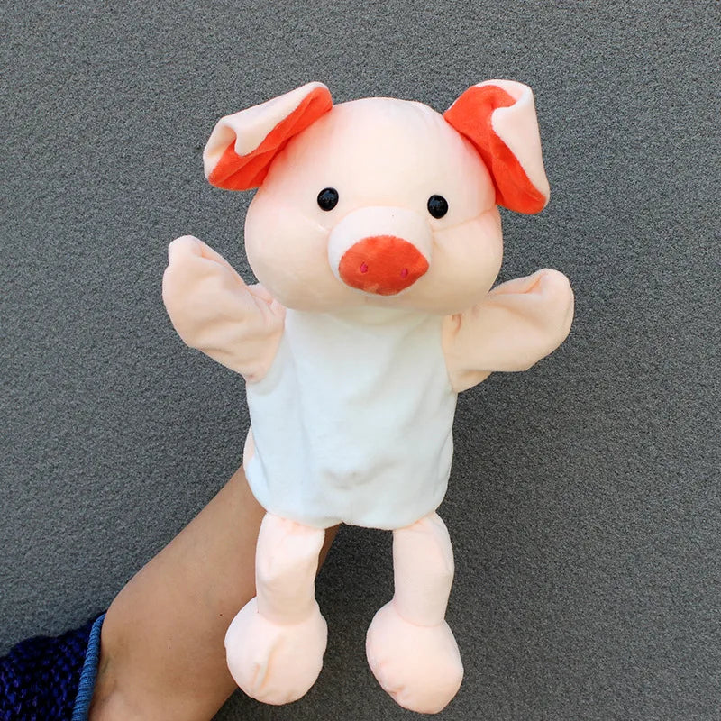 Plush hand puppet