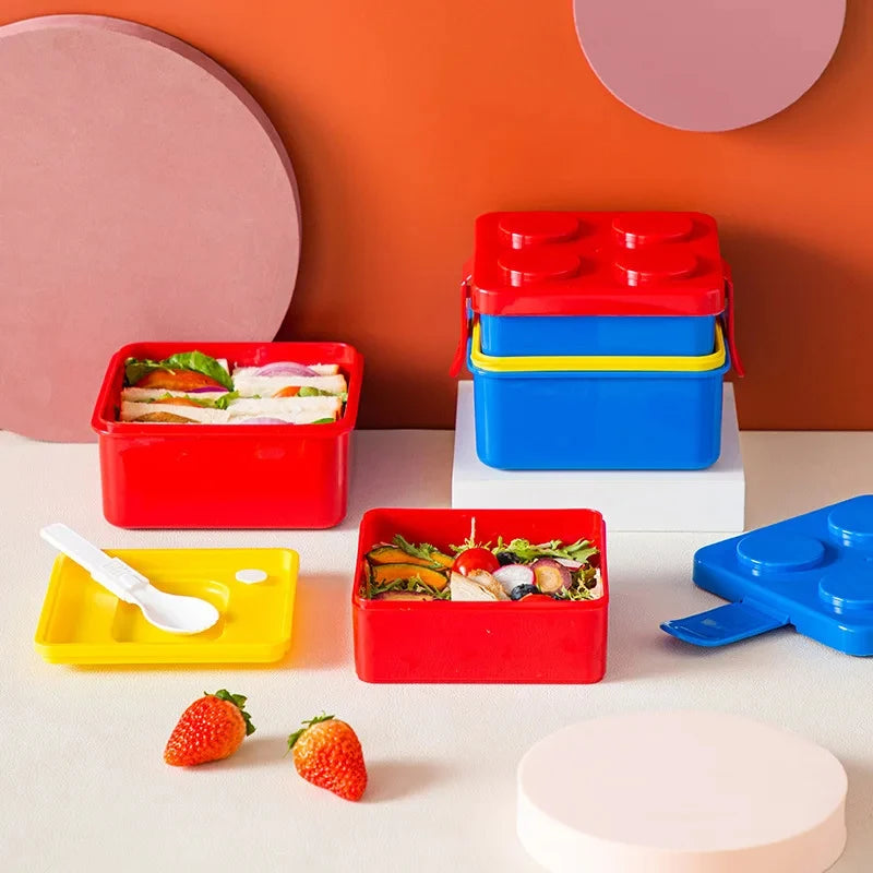 DIY Building Blocks Lunch Box