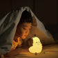 USB Rechargeable Silicone Night Light with Touch Sensor