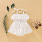 White Romper Jumpsuit Summer Outfits Babies