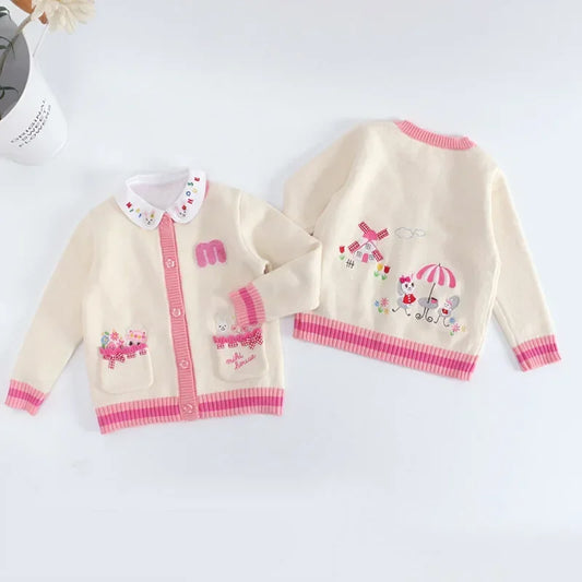 Girls Autumn Knitted Sweater