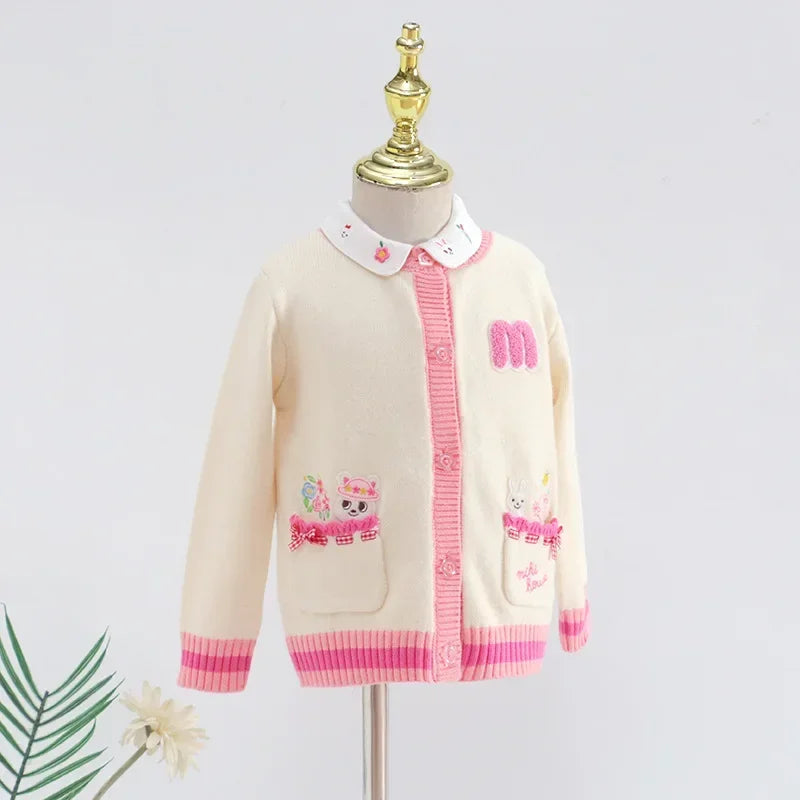 Pull tricoté d'automne pour filles