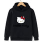 Sweat à capuche Kawaii Hello Kitty