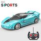 LED remote control car