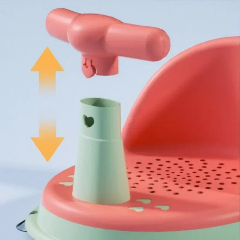 Non-slip baby bath seat