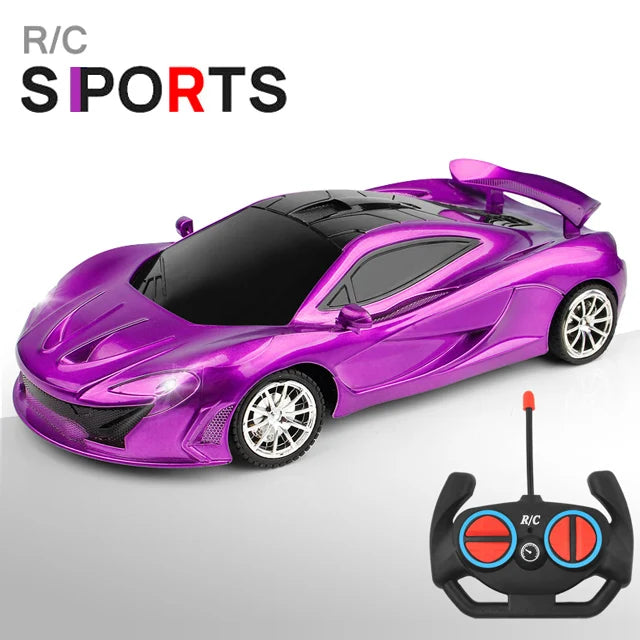 LED remote control car