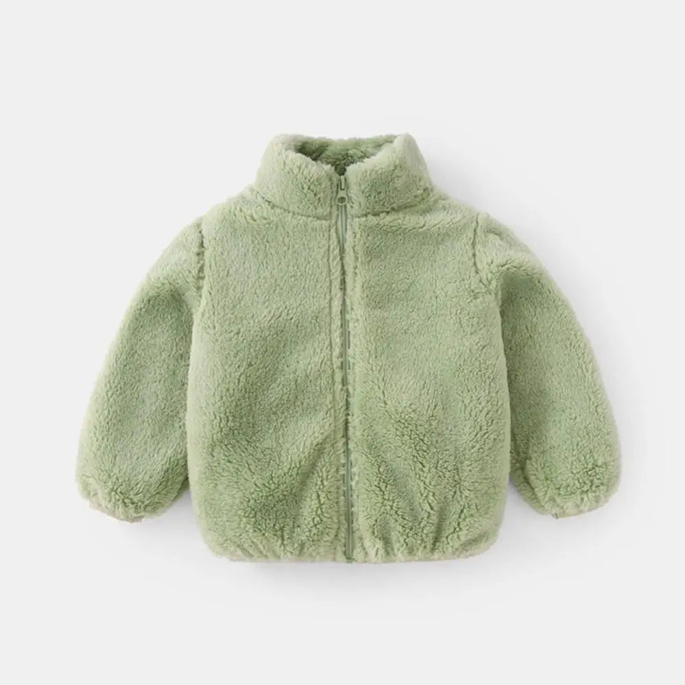 Manteau en peluche