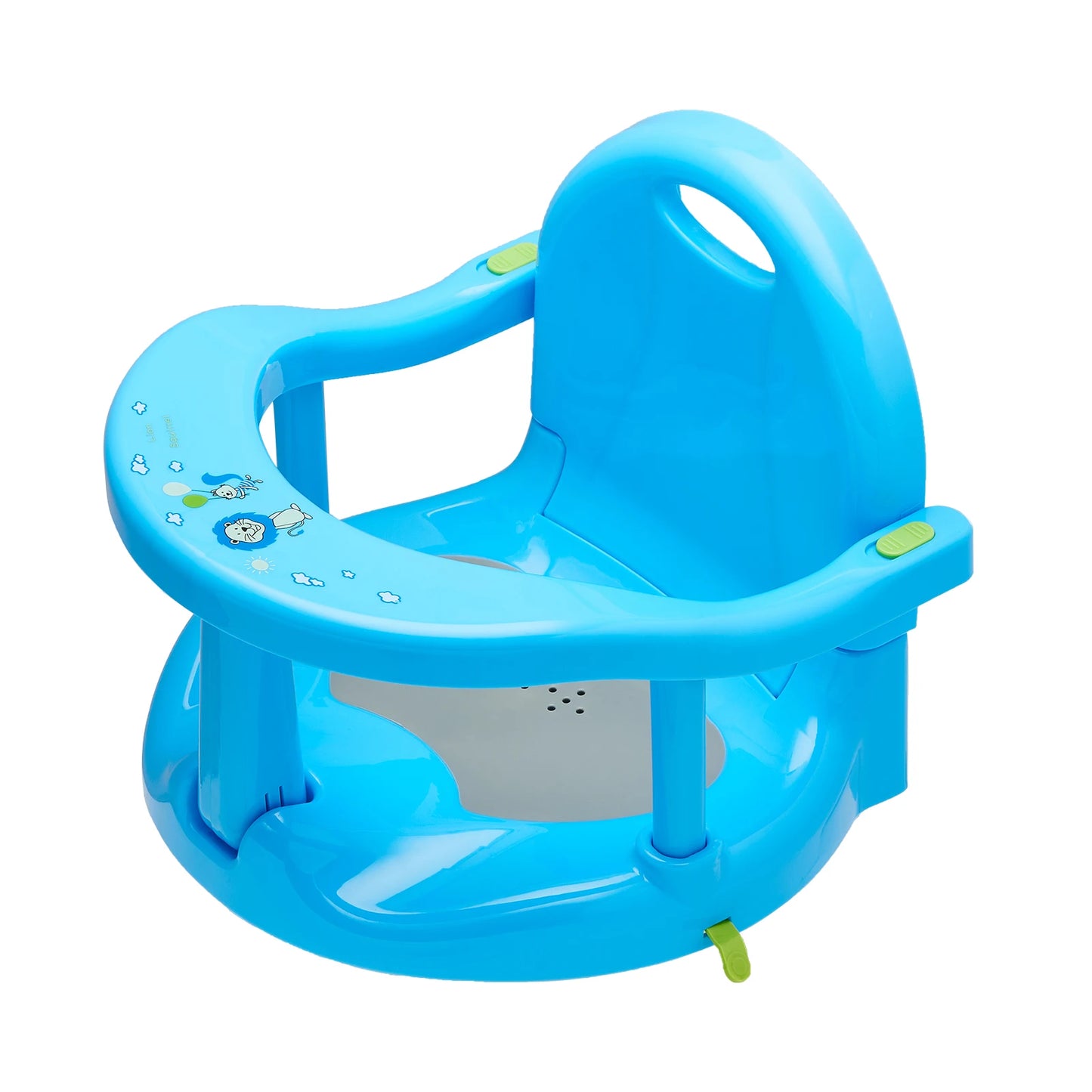 Foldable baby bath seat