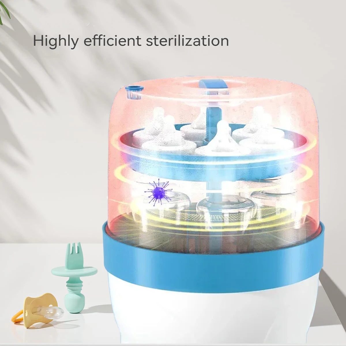 Large Capacity Baby Bottle Sterilizers with Auto Power Off