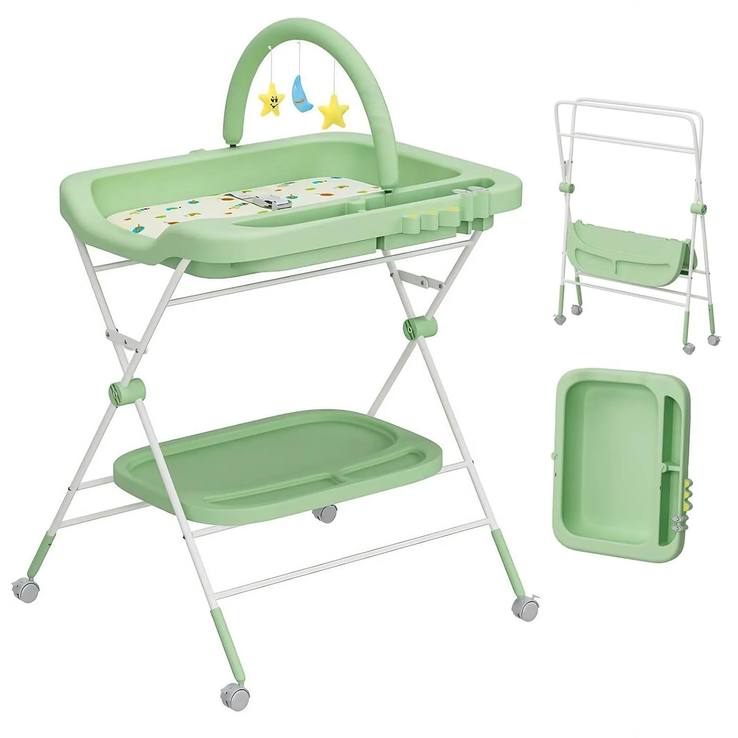 Portable baby changing table