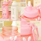 700ml Cute Water Bottle for Girls with Lid and Straw