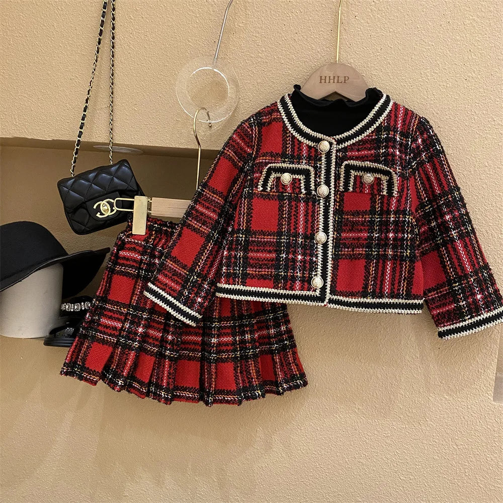 Baby girl fall clothes set