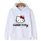 Sweat à capuche Kawaii Hello Kitty