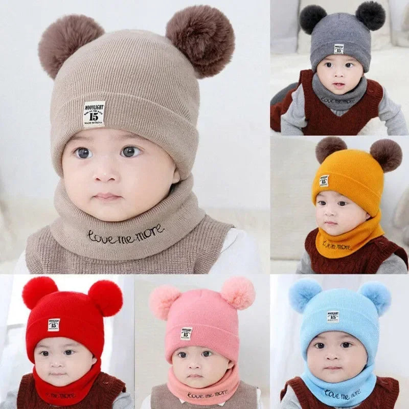 Chapeaux tricotés chauds pour bébé