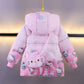 Winter Girls Down Jackets Coats 4-8 Years Kids