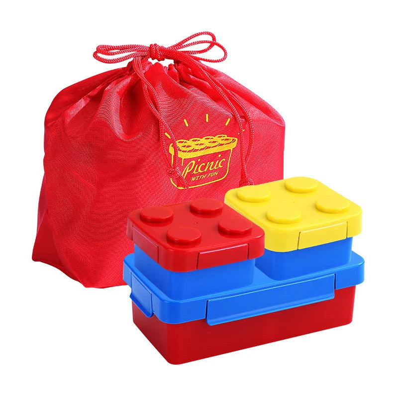 DIY Building Blocks Lunch Box