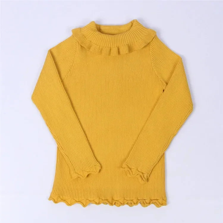 Baby Boys Girls Turtleneck Sweater 1-7 Years Old, Kids Sweater