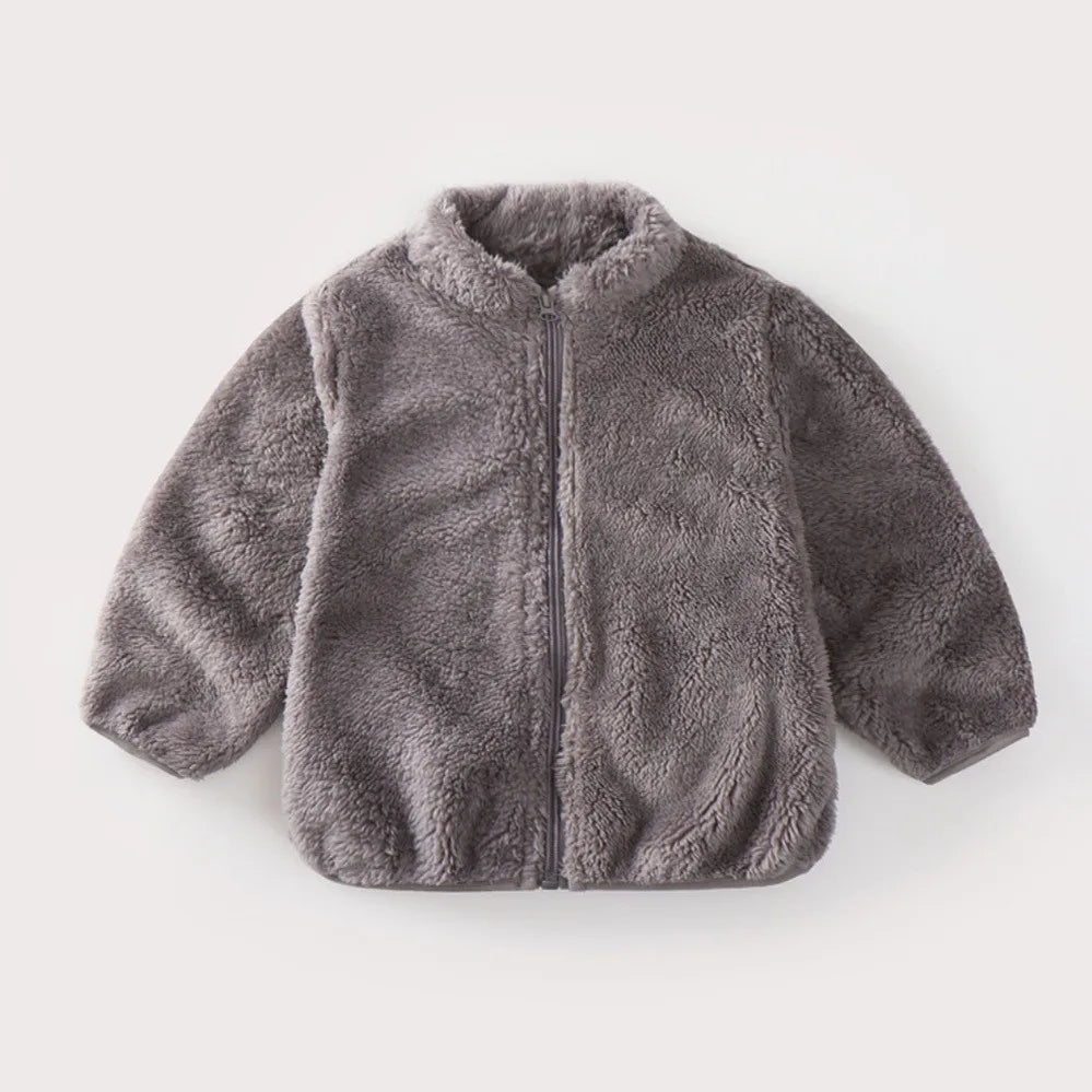 Manteau en peluche