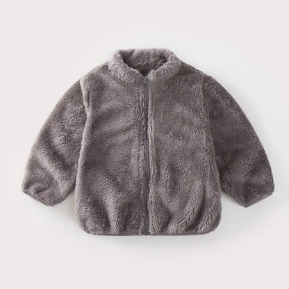 Manteau en peluche