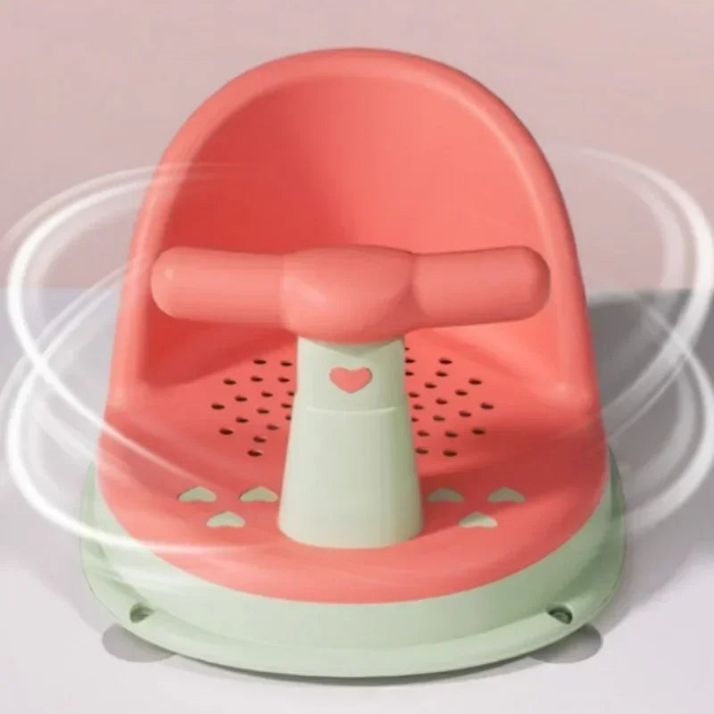 Non-slip baby bath seat