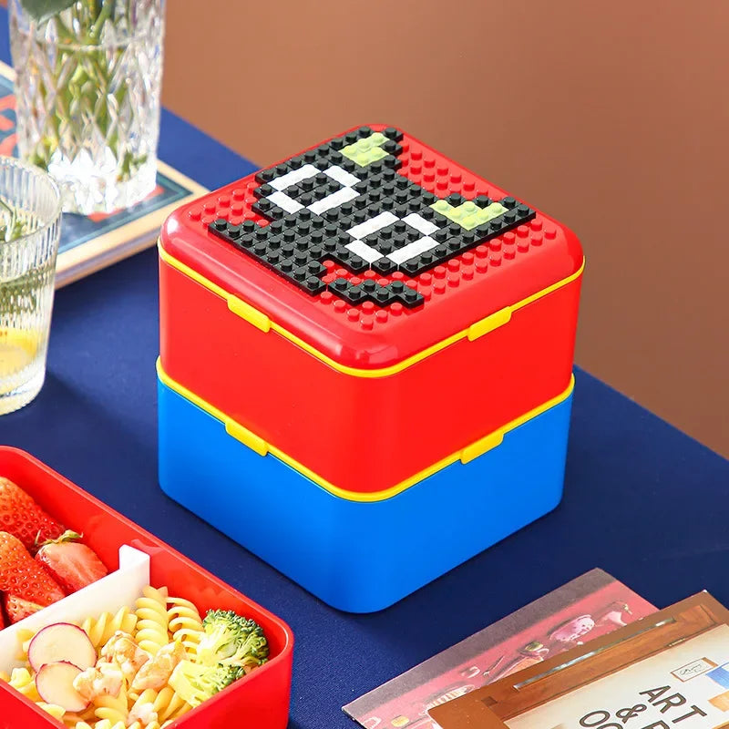 Fun Sealed Bento Box Set Building Blocks