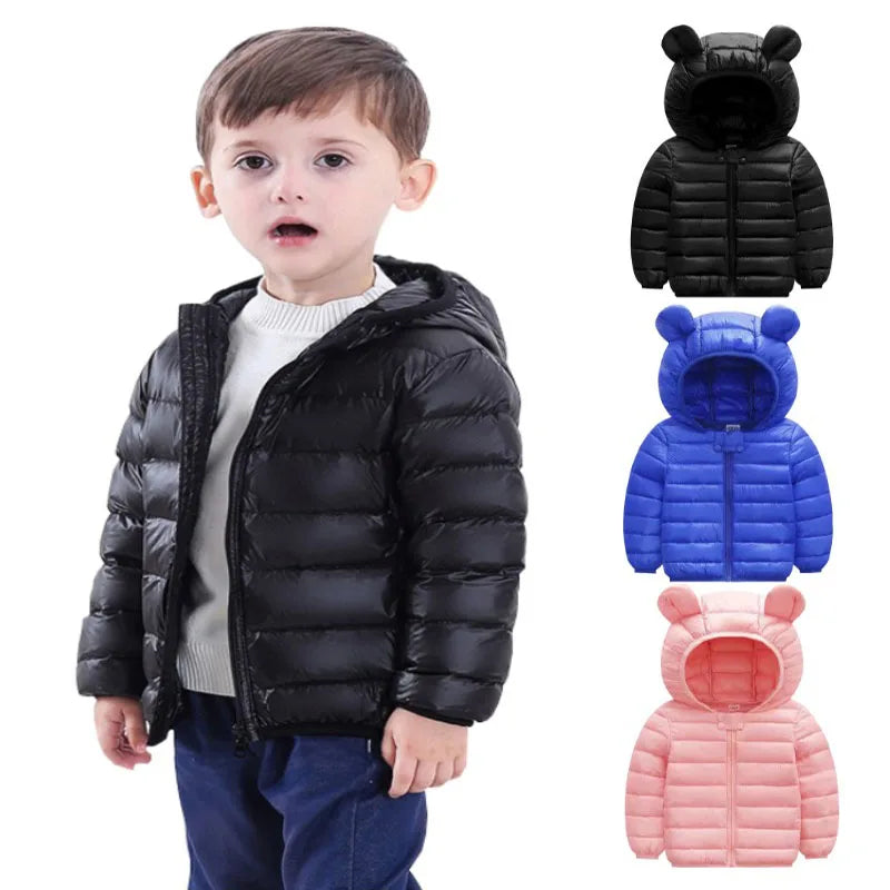 Hooded Lightweight Down Jackets