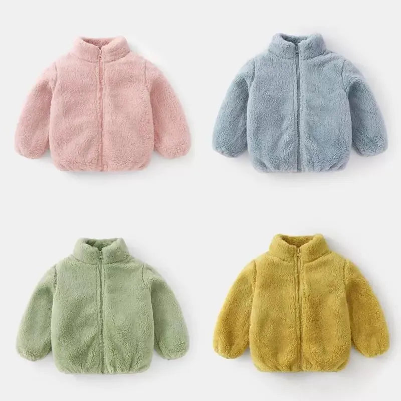 Manteau en peluche